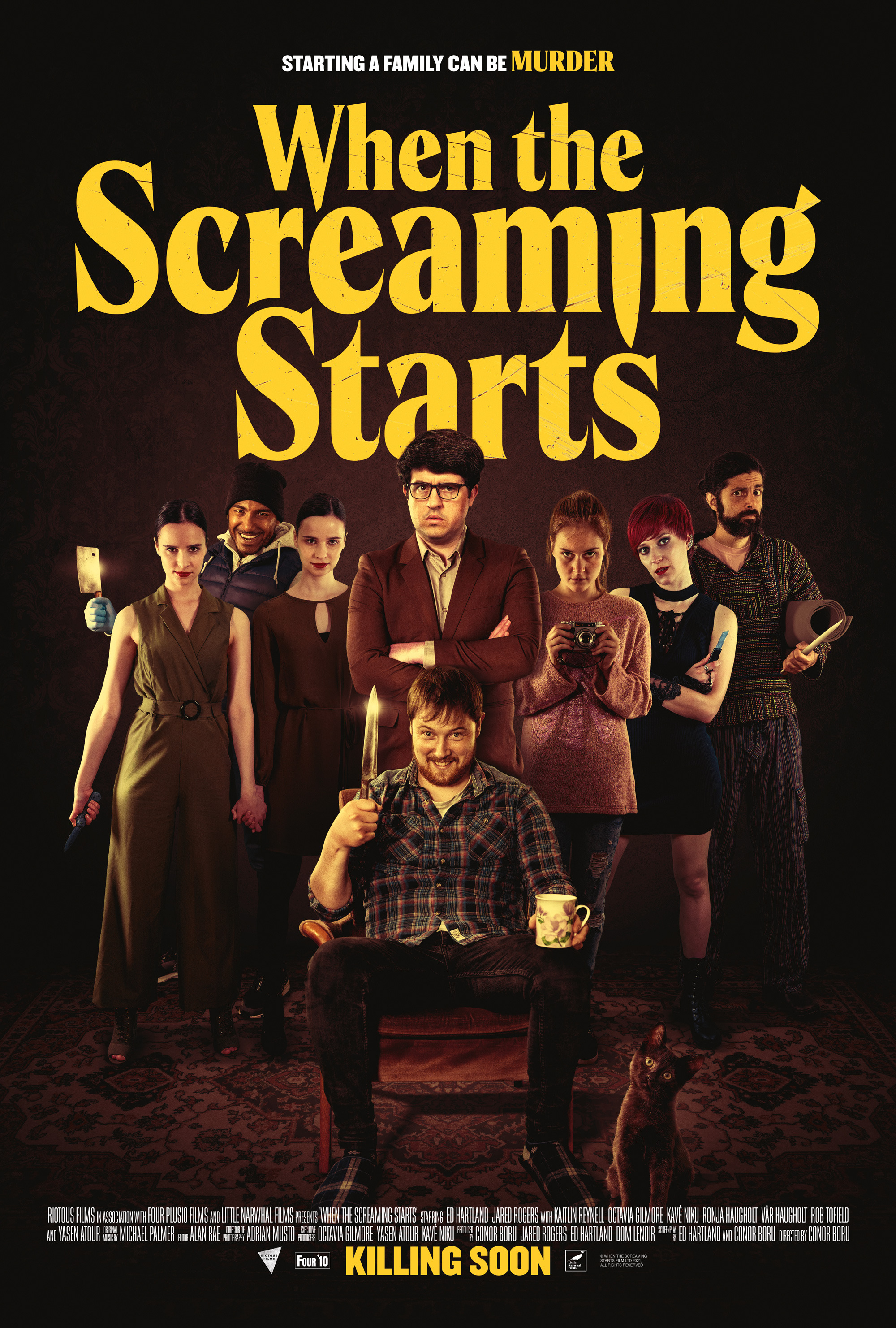 Mega Sized Movie Poster Image for When the Screaming Starts 