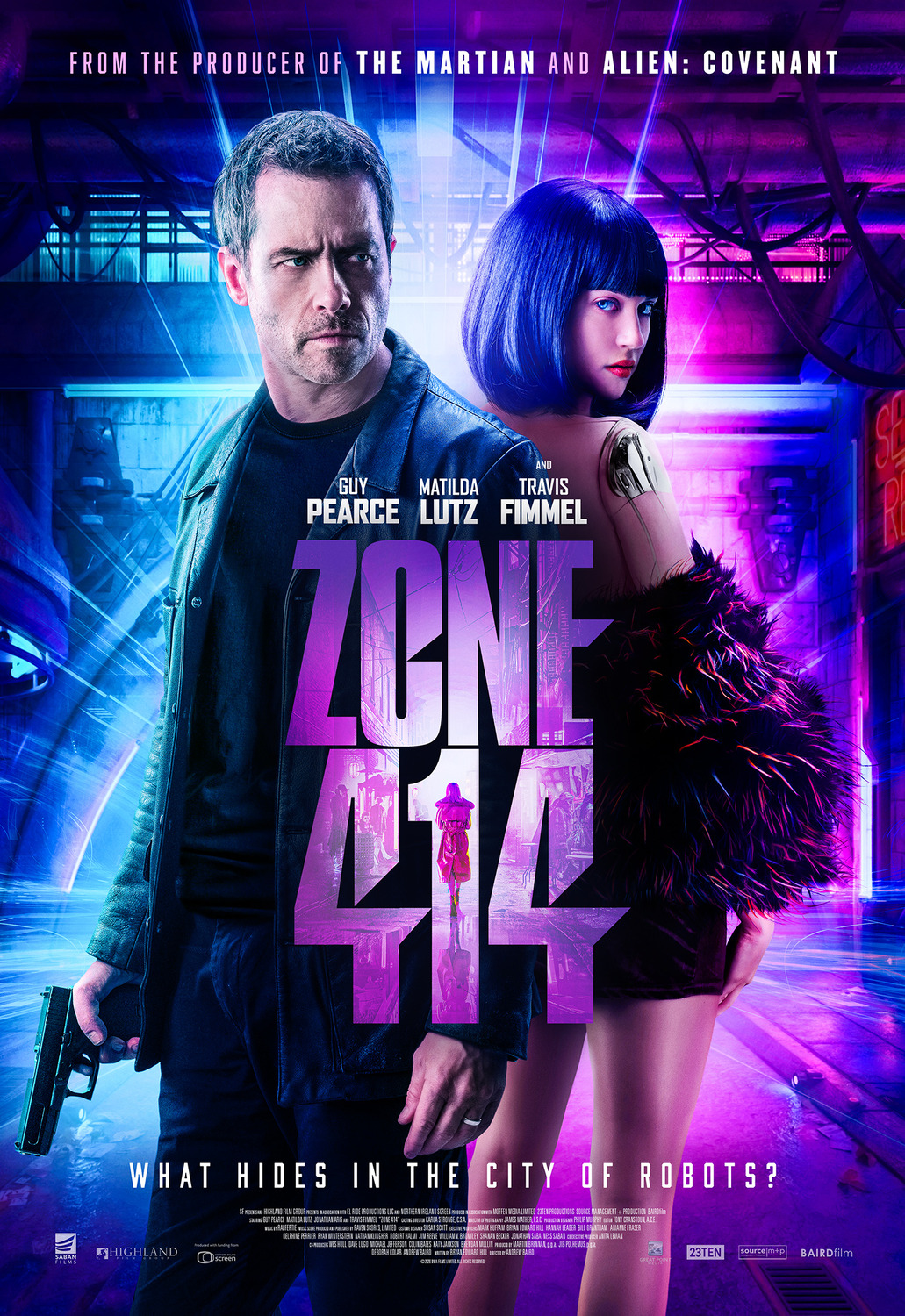 Extra Large Movie Poster Image for Zone 414 (#2 of 2)