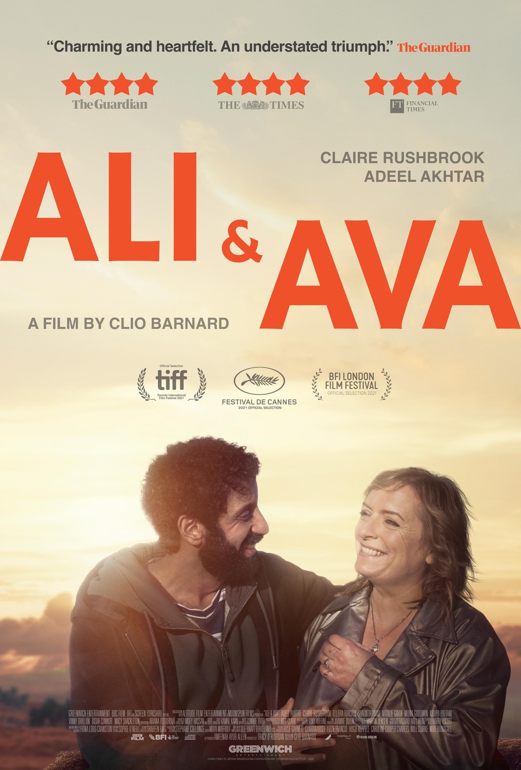 Extra Large Movie Poster Image for Ali & Ava 