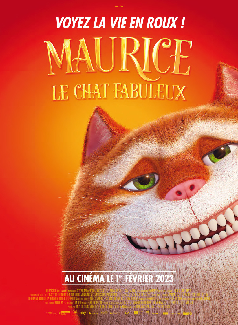 Extra Large Movie Poster Image for The Amazing Maurice (#3 of 16)