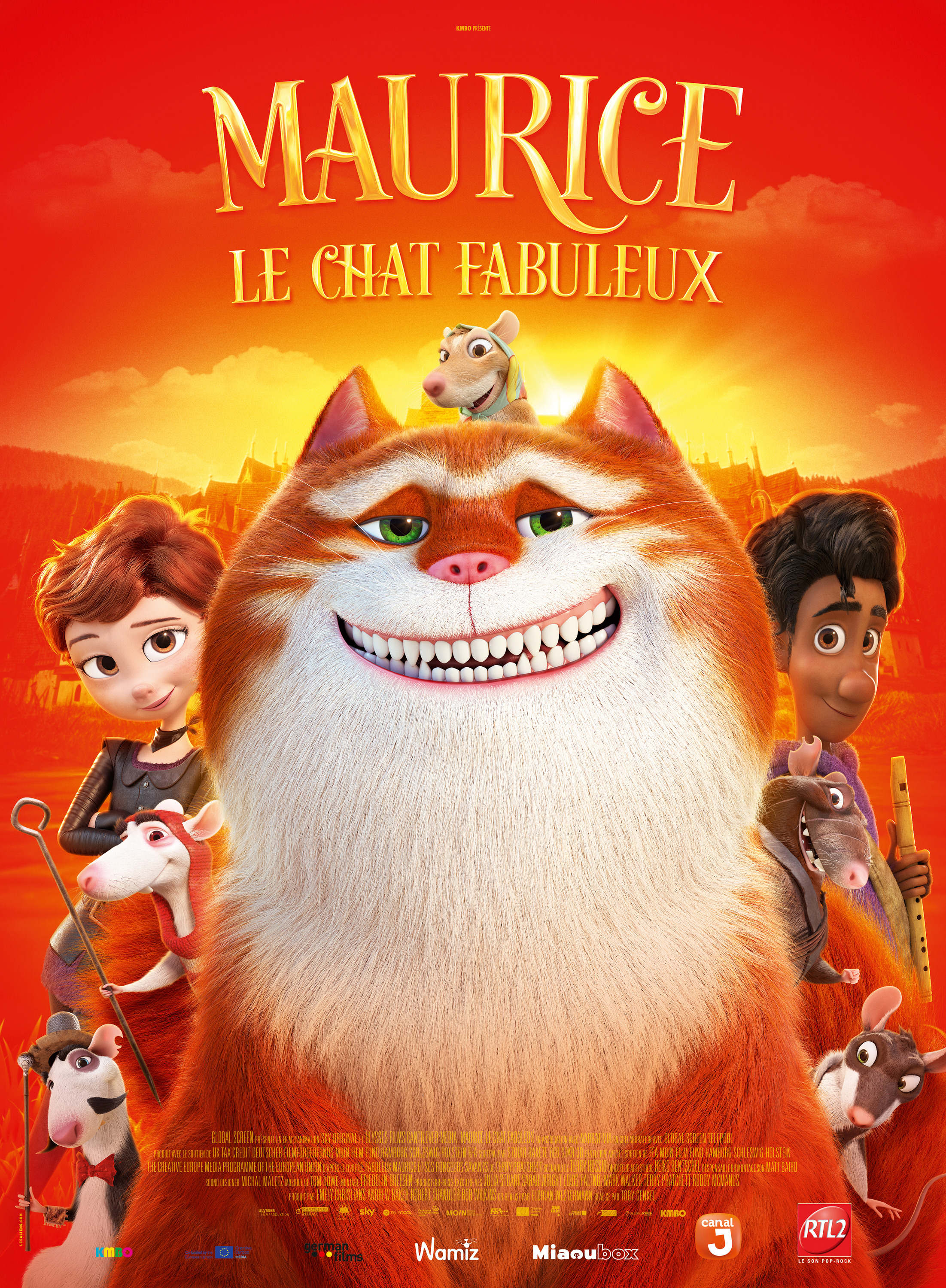 Mega Sized Movie Poster Image for The Amazing Maurice (#5 of 16)