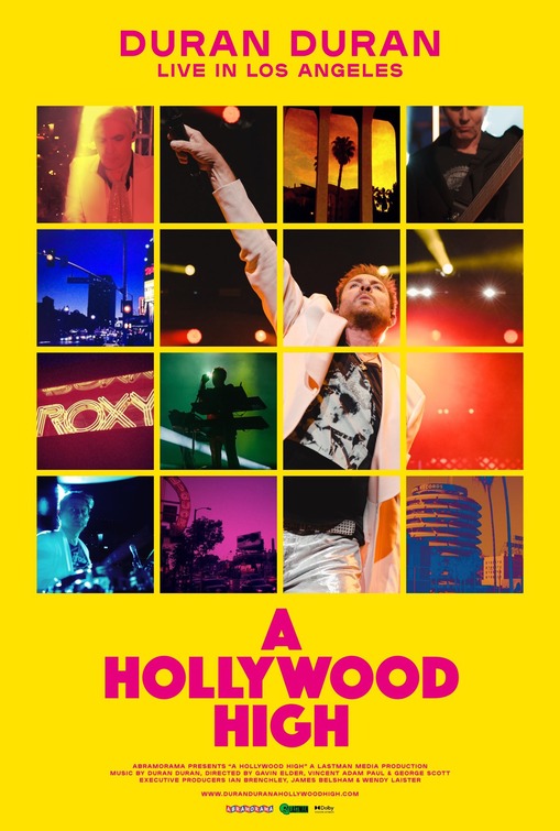 Duran Duran: A Hollywood High Movie Poster