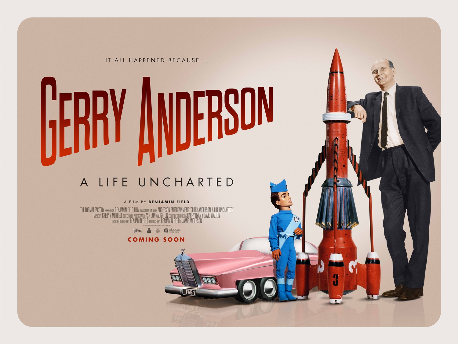 Extra Large Movie Poster Image for Gerry Anderson: A Life Uncharted 
