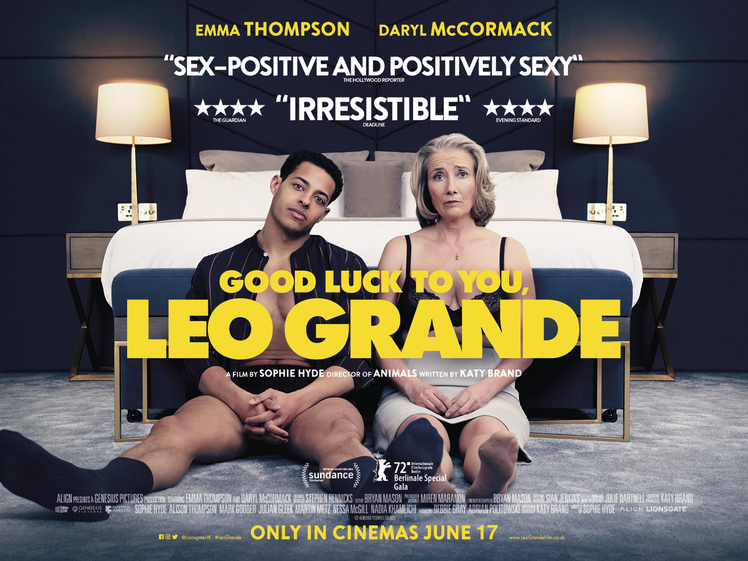 Extra Large Movie Poster Image for Good Luck to You, Leo Grande (#2 of 3)