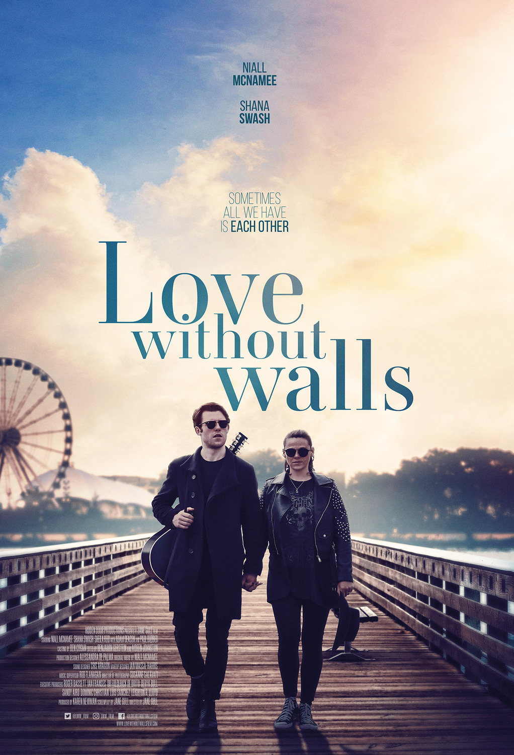 Extra Large Movie Poster Image for Love Without Walls 