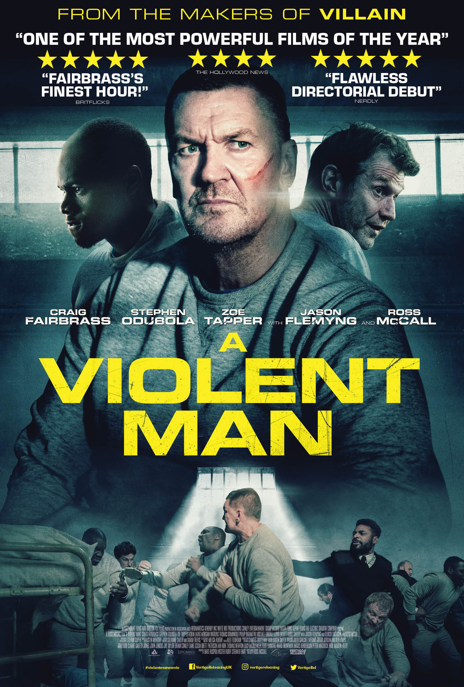 Mega Sized Movie Poster Image for A Violent Man 