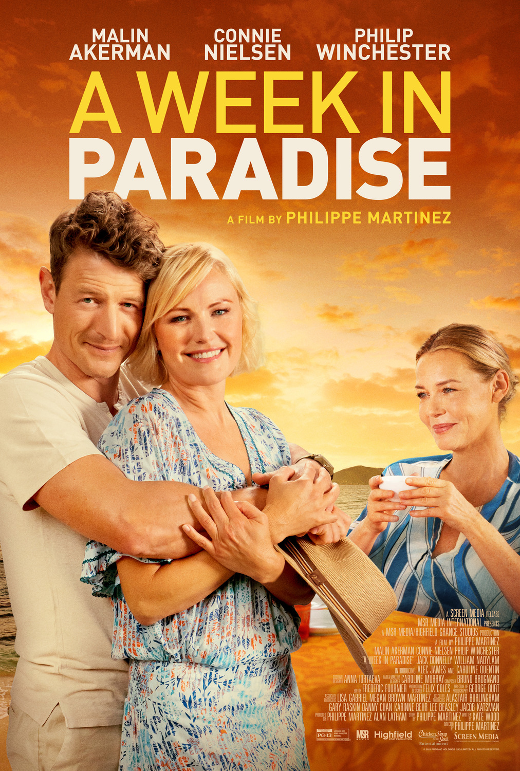 Extra Large Movie Poster Image for A Week in Paradise 