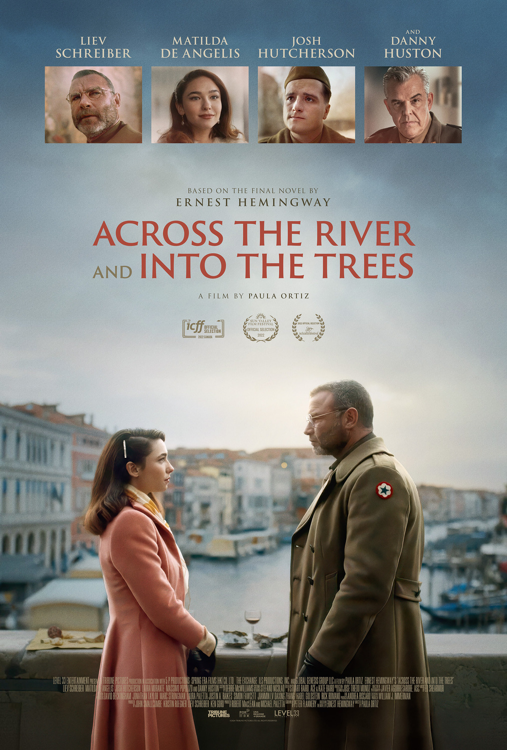 Extra Large Movie Poster Image for Across the River and Into the Trees (#4 of 4)