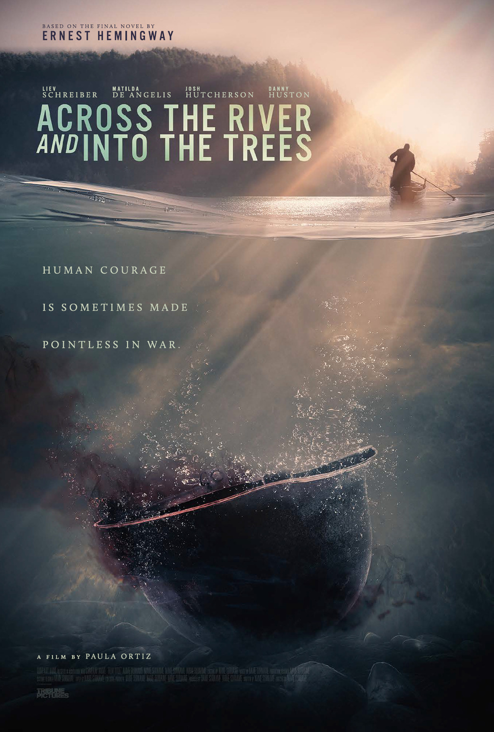 Extra Large Movie Poster Image for Across the River and Into the Trees (#1 of 3)