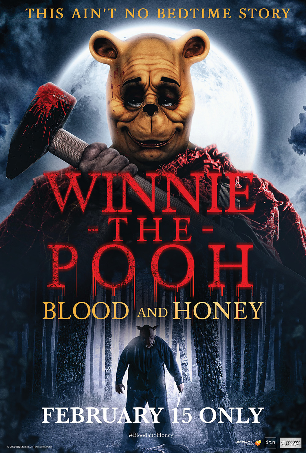 Extra Large Movie Poster Image for Winnie-the-Pooh: Blood and Honey (#2 of 2)