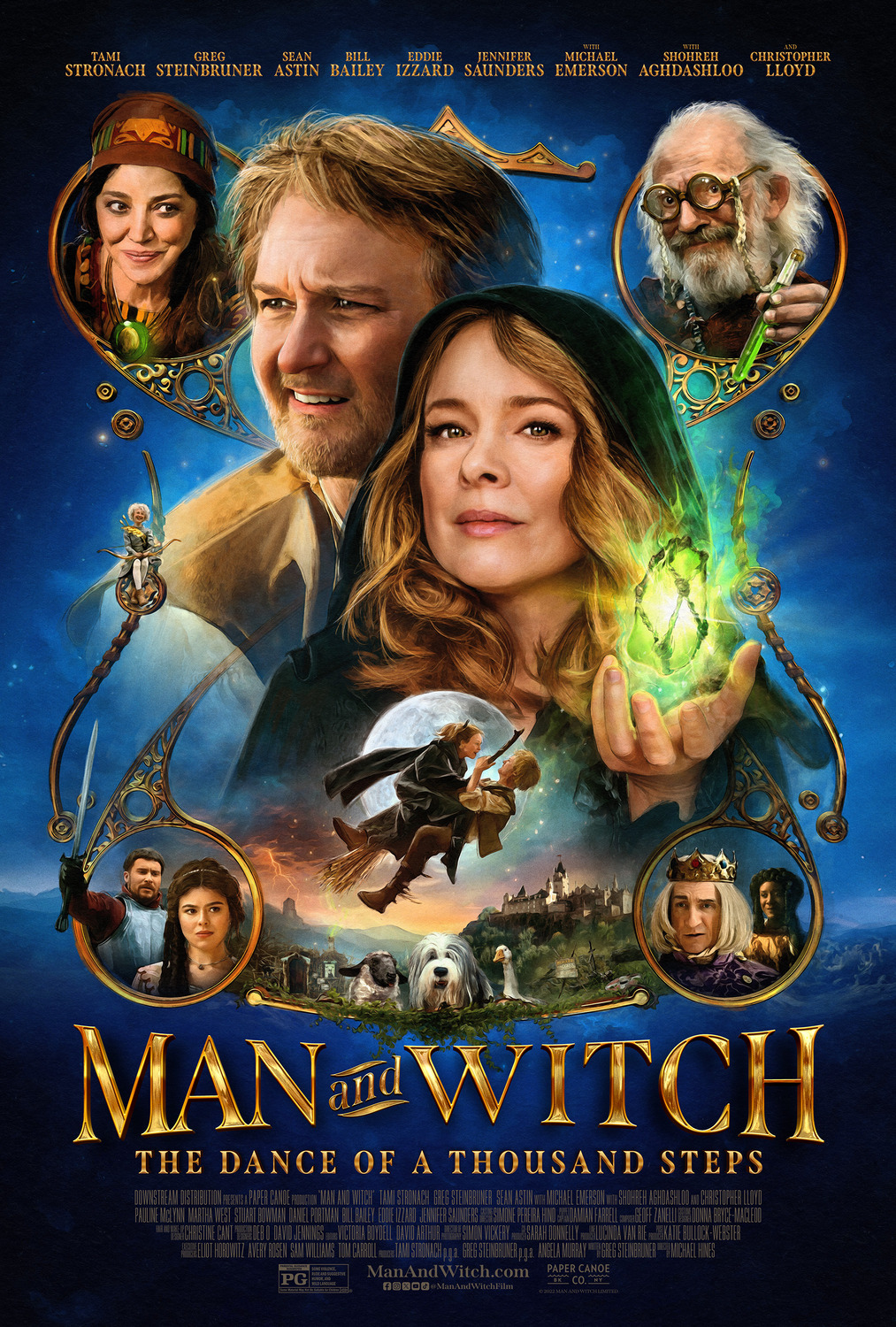 Extra Large Movie Poster Image for Man & Witch 