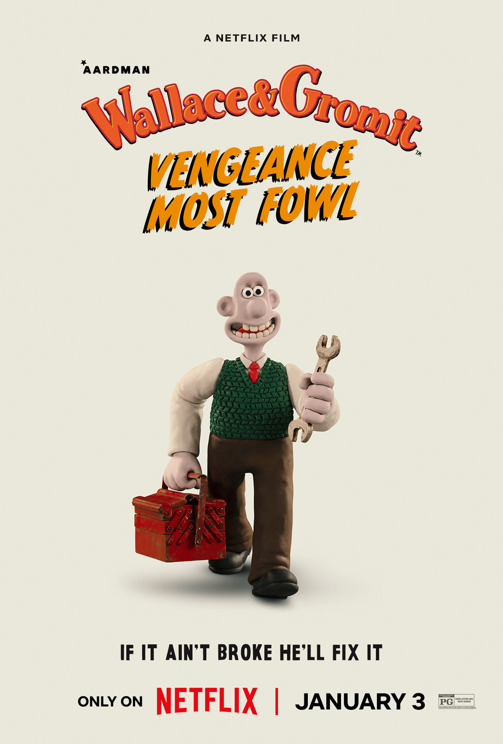 Extra Large Movie Poster Image for Wallace & Gromit: Vengeance Most Fowl (#3 of 6)