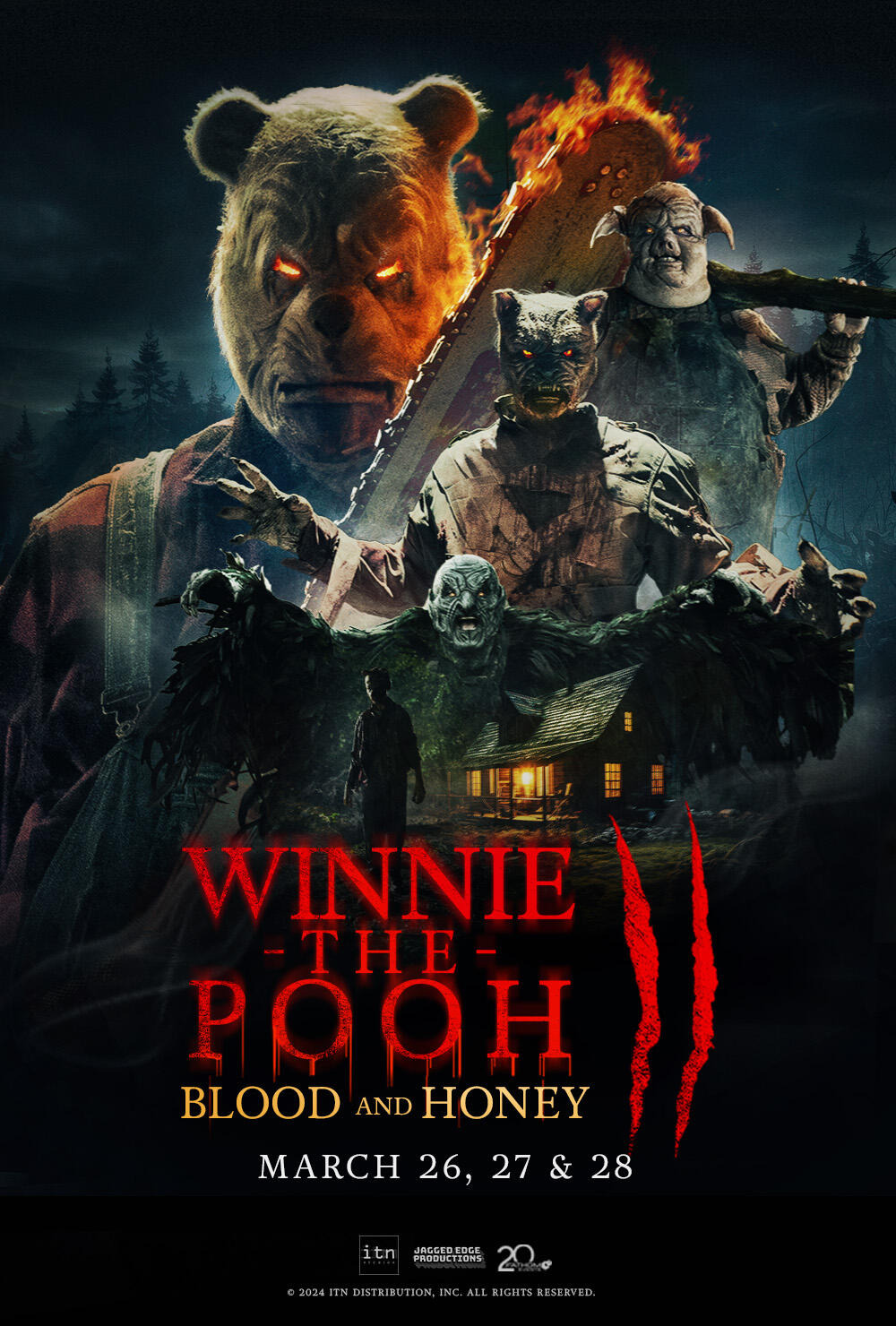 Extra Large Movie Poster Image for Winnie-the-Pooh: Blood and Honey II (#2 of 2)