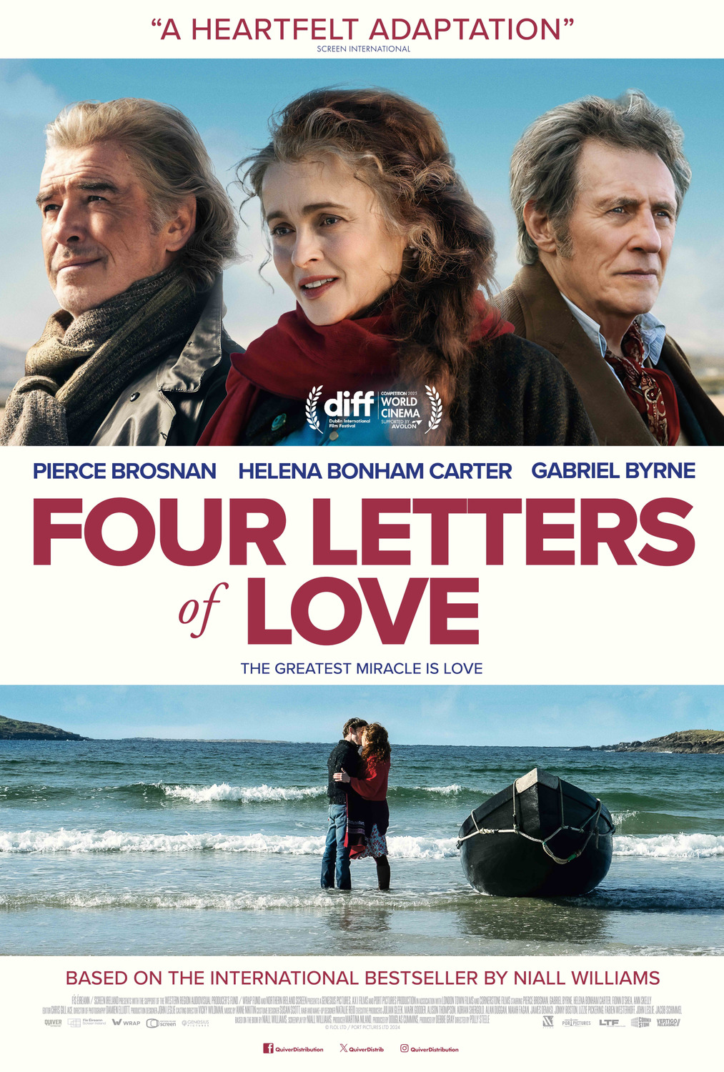 Extra Large Movie Poster Image for Four Letters of Love 