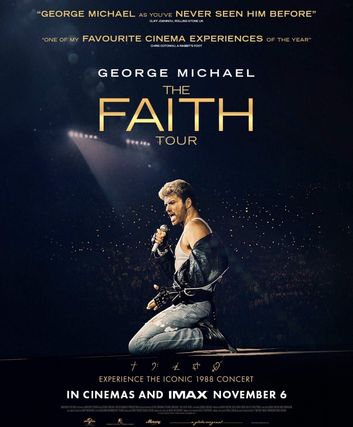 Extra Large Movie Poster Image for George Michael: The Faith Tour (#1 of 2)