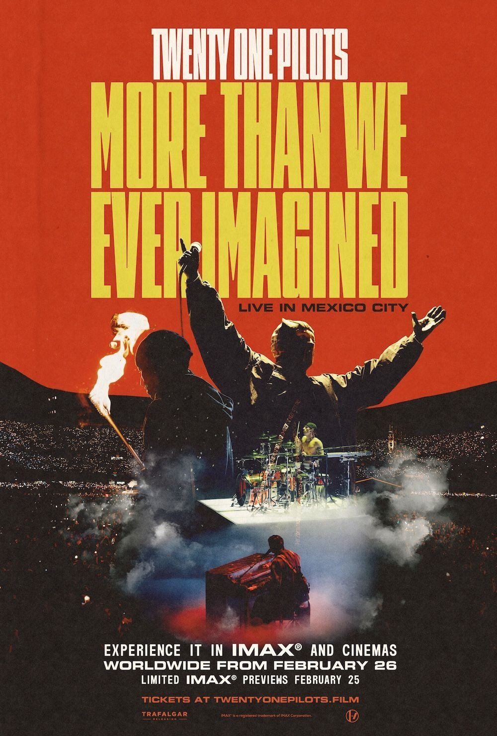 Extra Large Movie Poster Image for Twenty One Pilots: More Than We Ever Imagined 