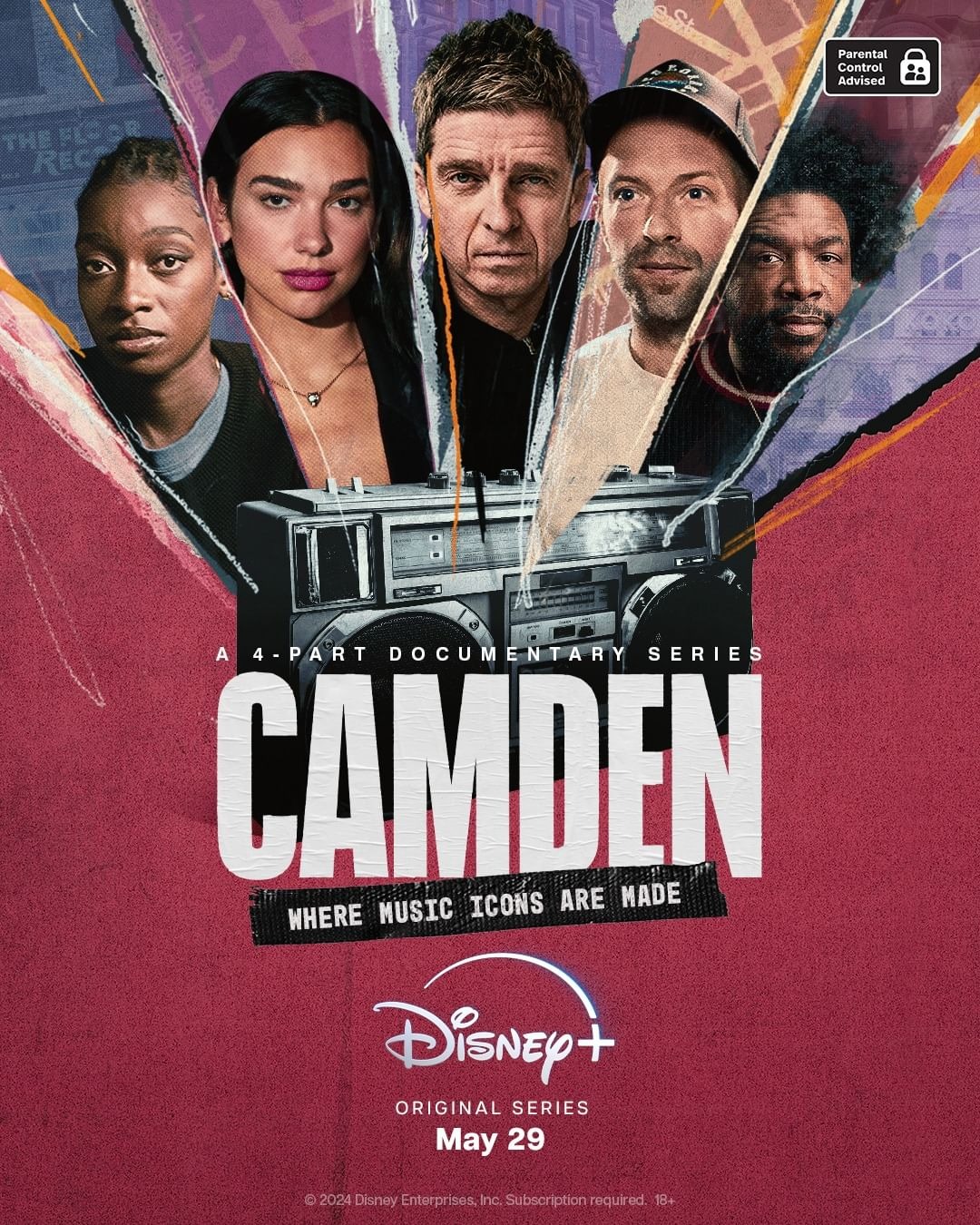 Extra Large TV Poster Image for Camden 