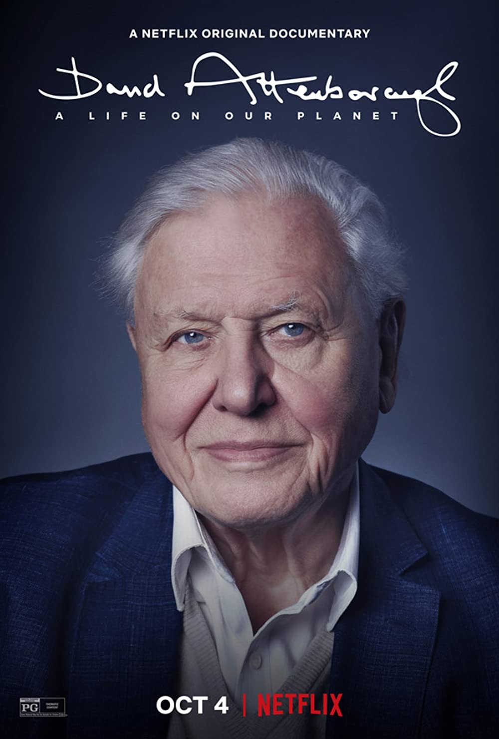 Extra Large TV Poster Image for David Attenborough: A Life on Our Planet 