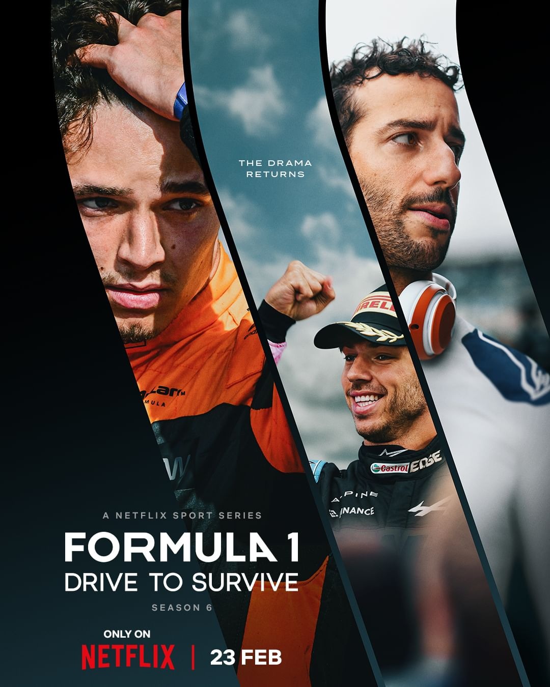 Extra Large TV Poster Image for Formula 1: Drive to Survive (#2 of 3)