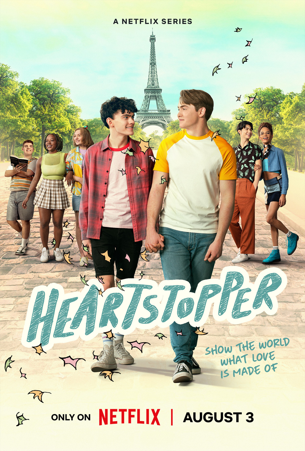 Extra Large TV Poster Image for Heartstopper (#2 of 4)