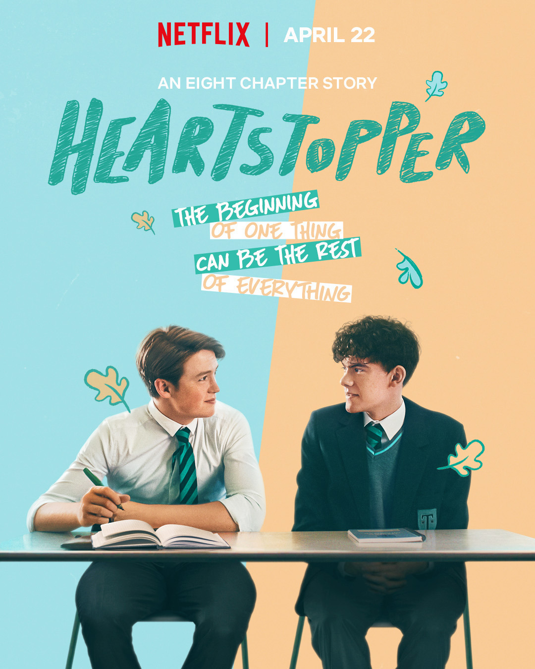 Extra Large TV Poster Image for Heartstopper (#1 of 3)