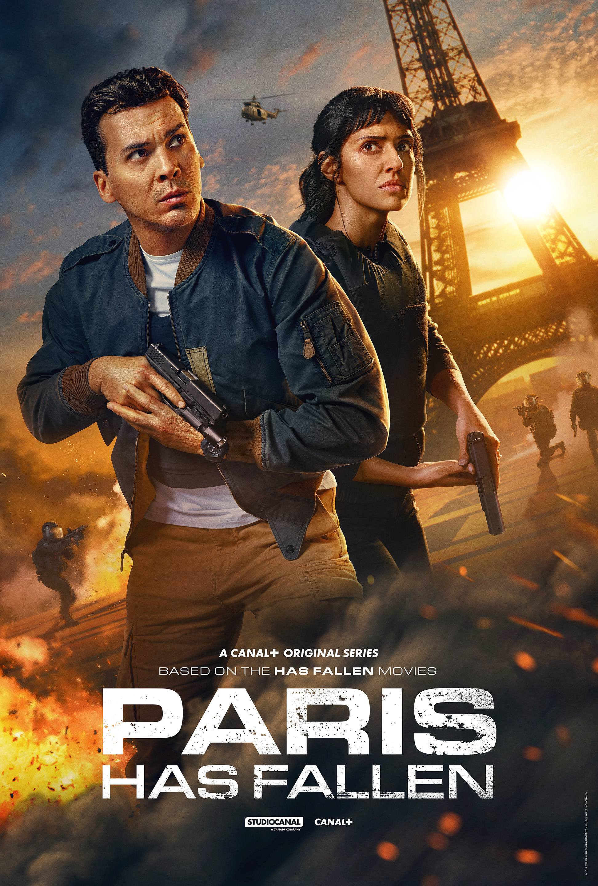 Mega Sized TV Poster Image for Paris Has Fallen (#1 of 2)