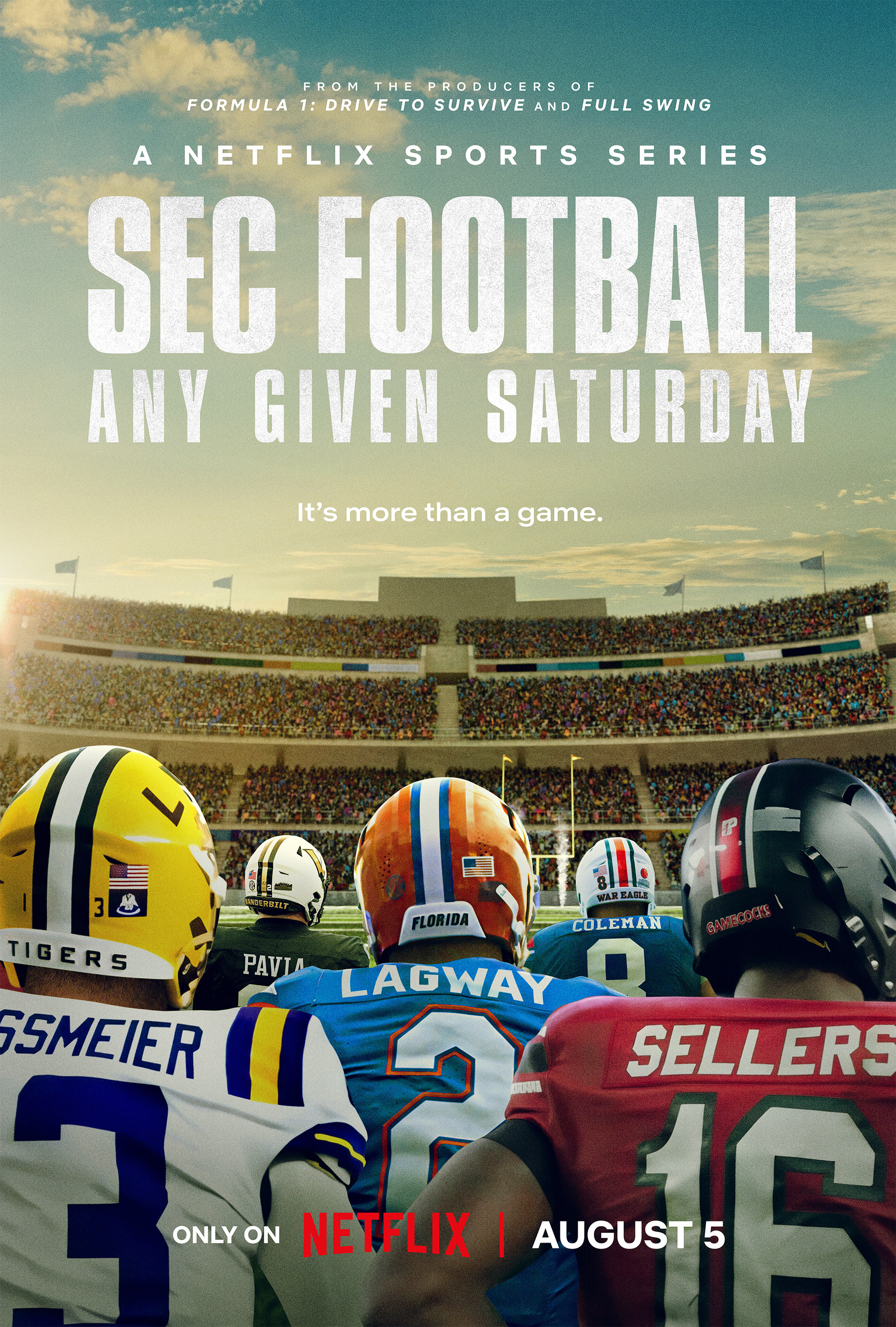 Mega Sized TV Poster Image for SEC Football: Any Given Saturday 