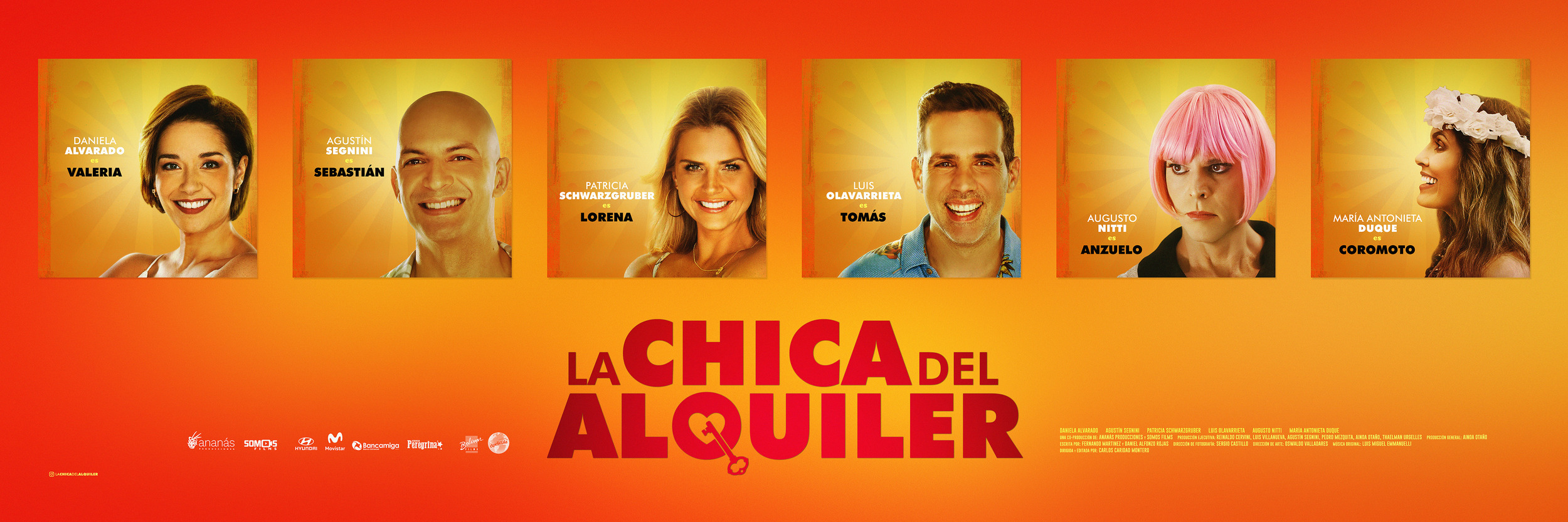 Mega Sized Movie Poster Image for La Chica del Alquiler (#2 of 2)