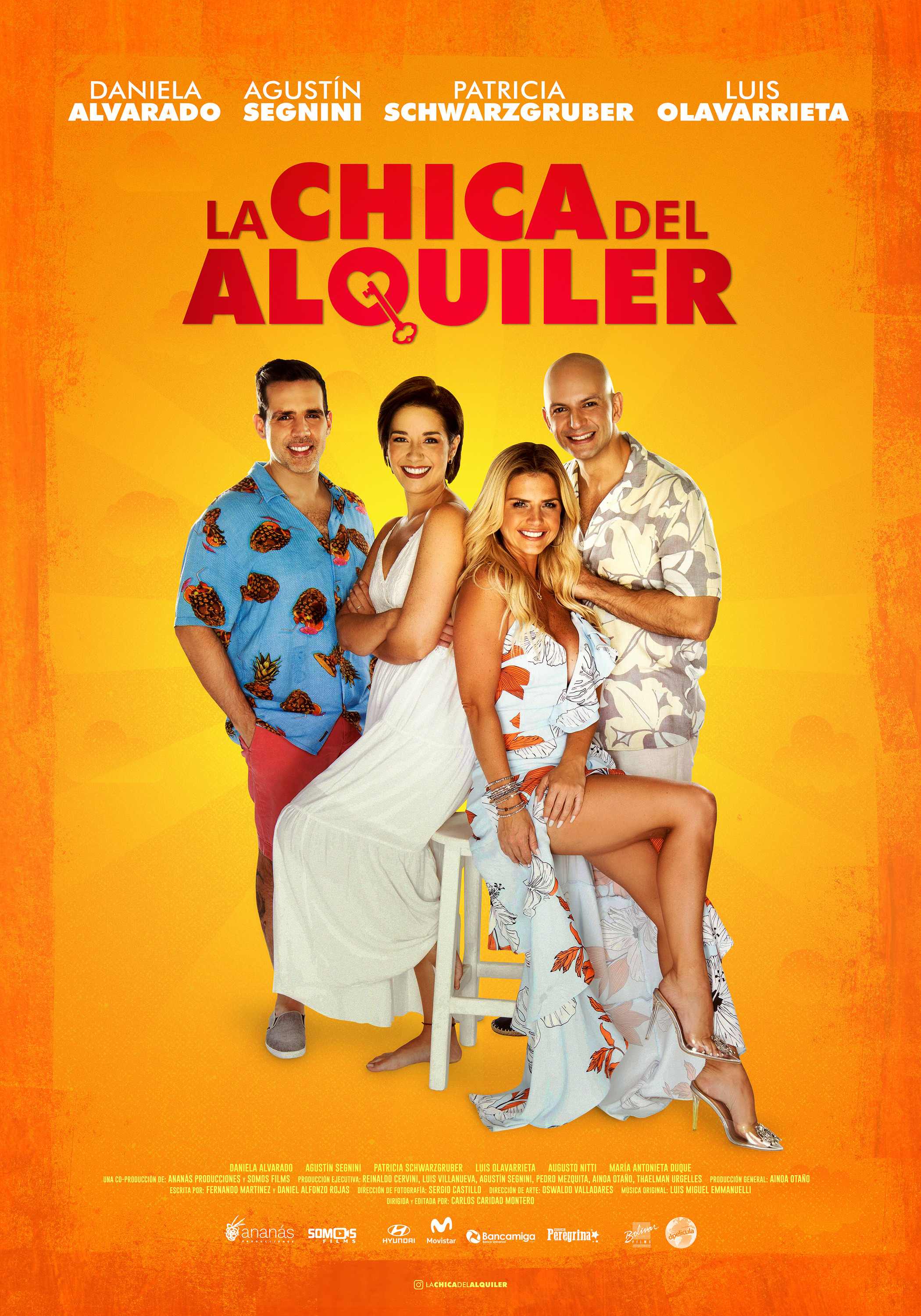 Mega Sized Movie Poster Image for La Chica del Alquiler (#1 of 2)