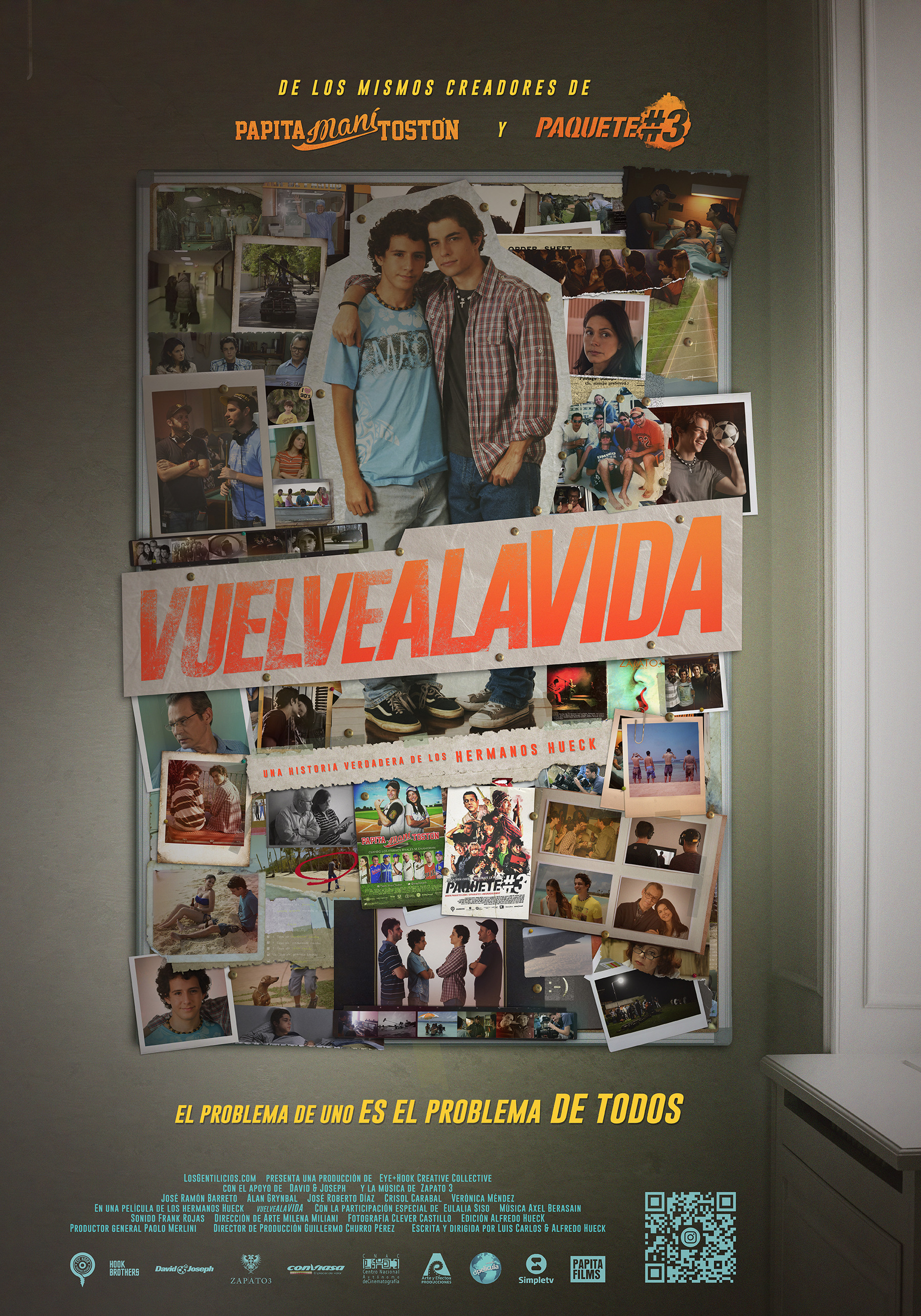 Mega Sized Movie Poster Image for Vuelve a la Vida (#2 of 2)