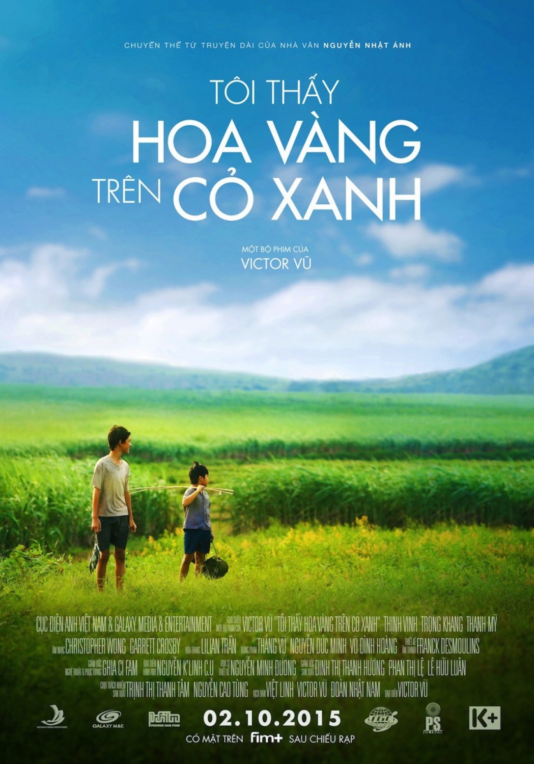 Extra Large Movie Poster Image for Tôi thay hoa vàng trên co xanh (#5 of 5)