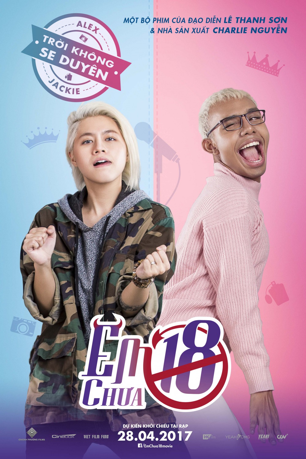 Extra Large Movie Poster Image for Em chua 18 (#6 of 11)