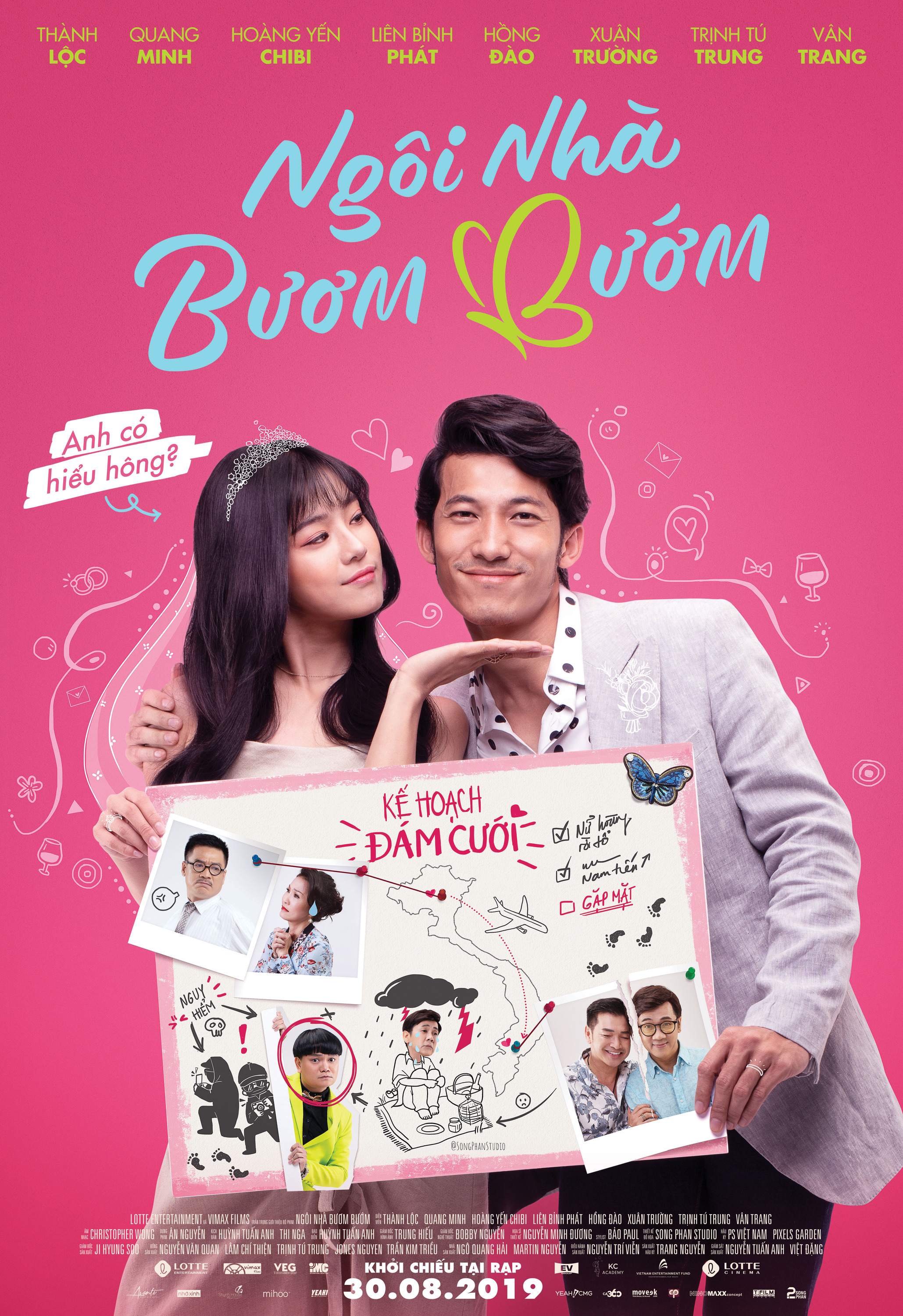 Mega Sized Movie Poster Image for Ngoi Nha Buom Buom (#3 of 11)
