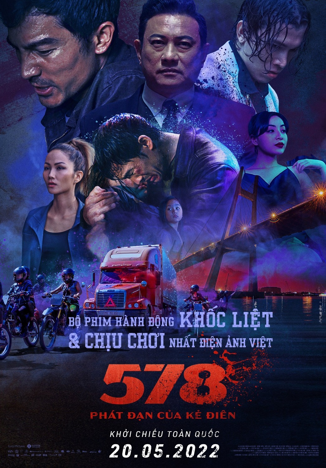 Extra Large Movie Poster Image for 578: Phat dan cua ke dien (#1 of 2)