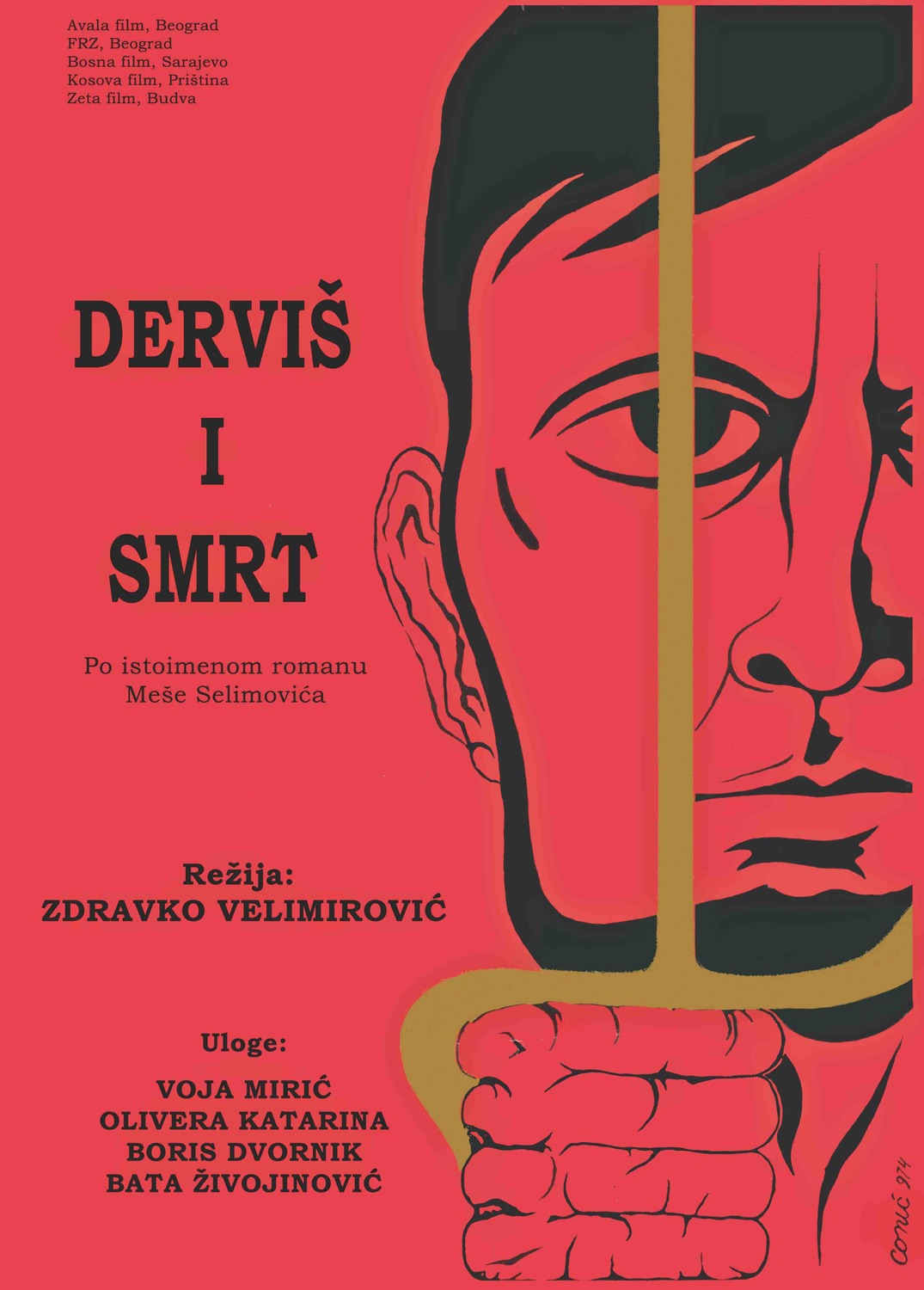 Extra Large Movie Poster Image for Dervis i smrt 