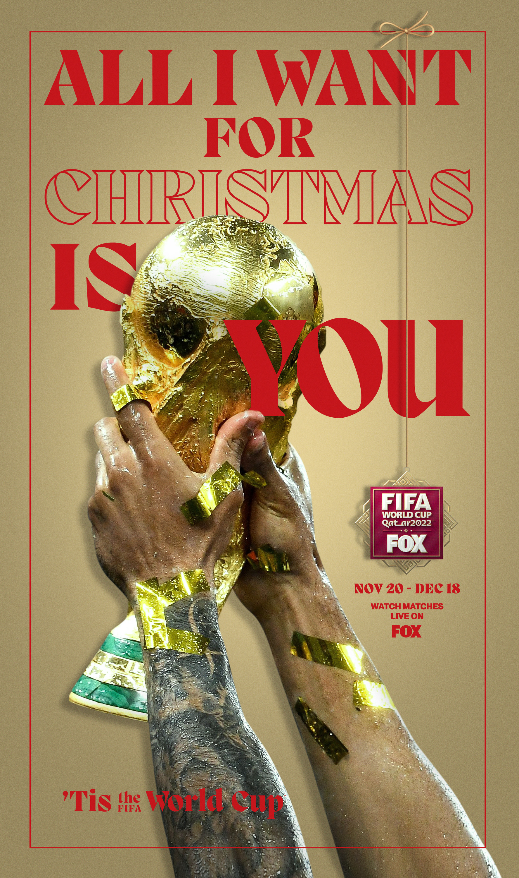Mega Sized TV Poster Image for 2022 FIFA World Cup Qatar (#1 of 14)