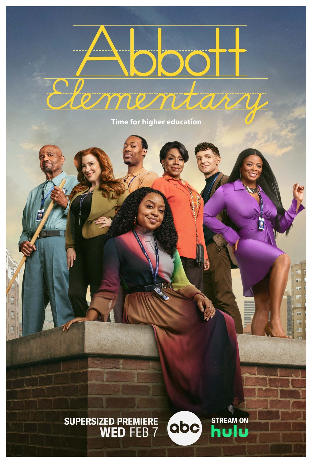 Extra Large TV Poster Image for Abbott Elementary (#5 of 6)