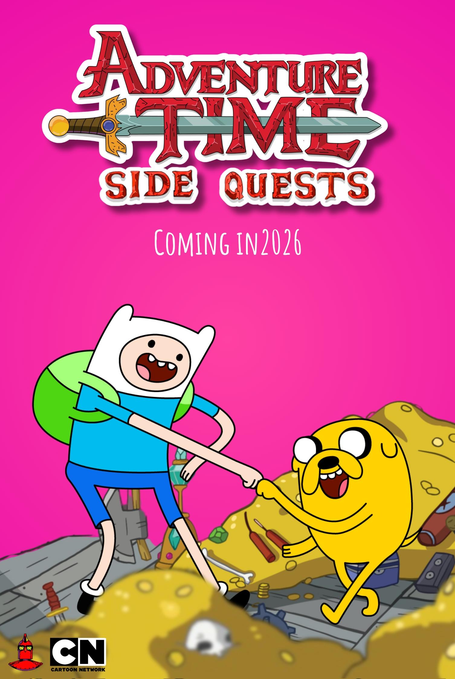 Mega Sized TV Poster Image for Adventure Time: Side Quests (#1 of 2)