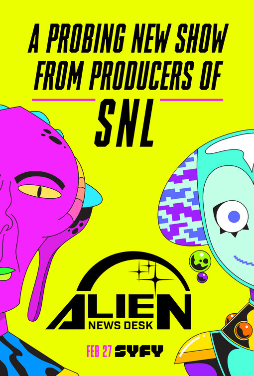 Alien News Desk Movie Poster
