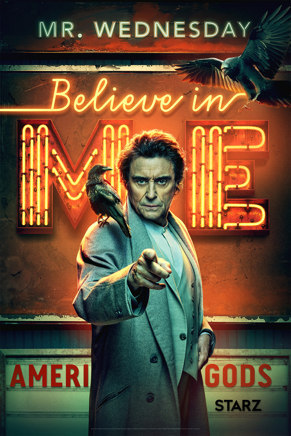 Extra Large TV Poster Image for American Gods (#18 of 41)
