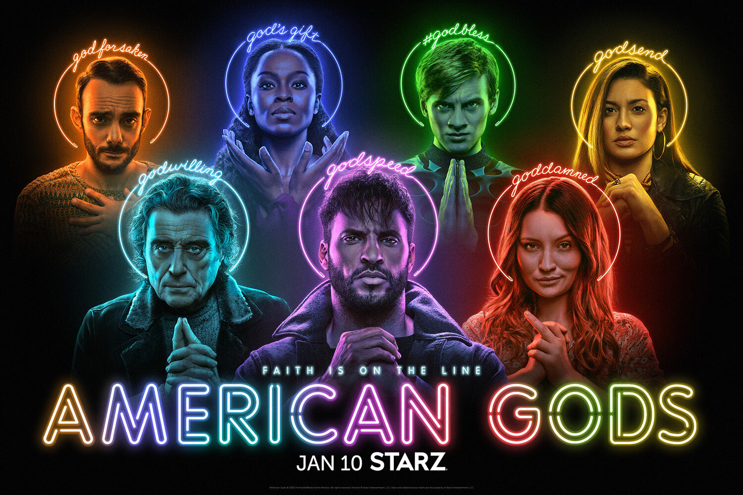 Extra Large TV Poster Image for American Gods (#26 of 41)