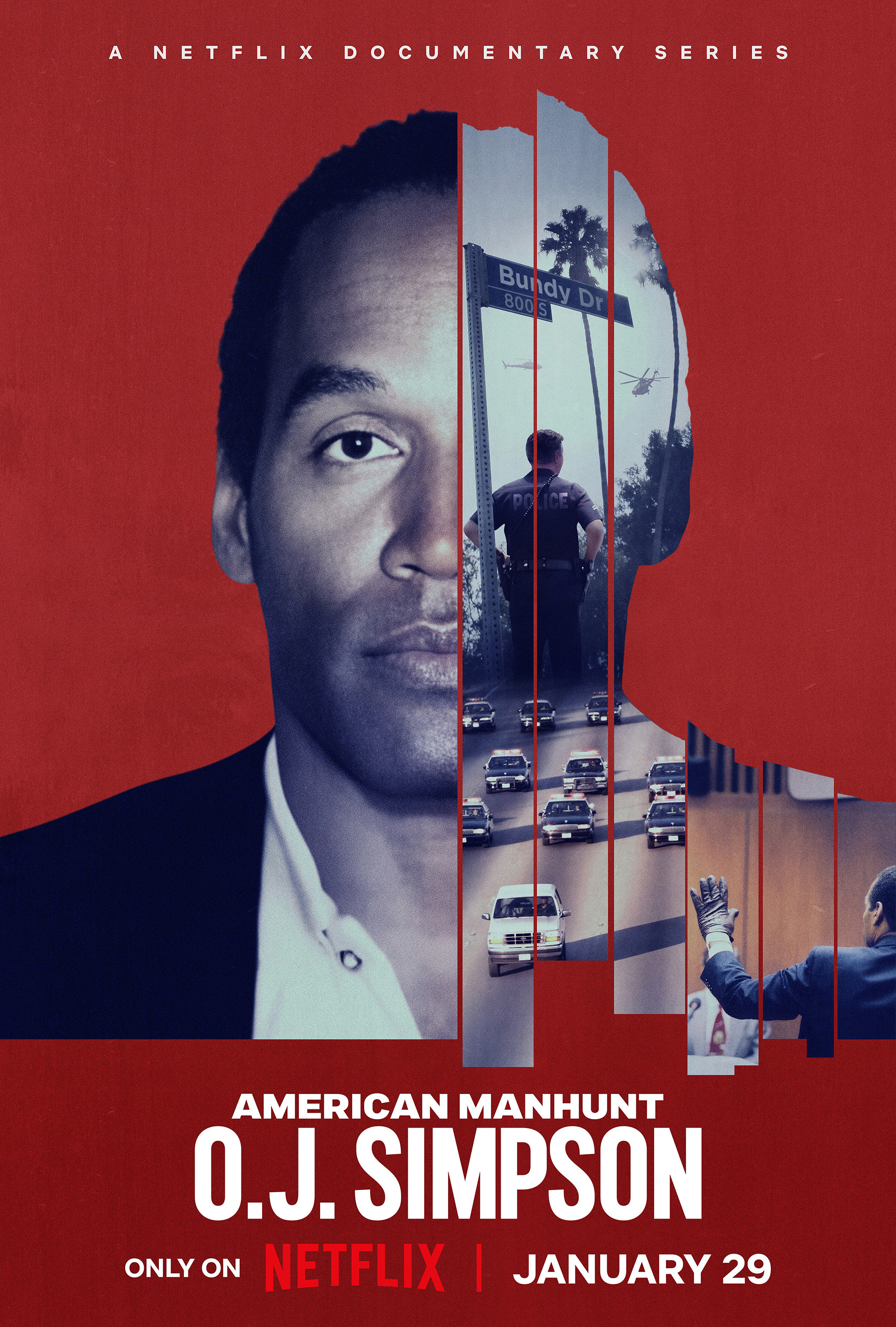 Mega Sized TV Poster Image for American Manhunt: O.J. Simpson 