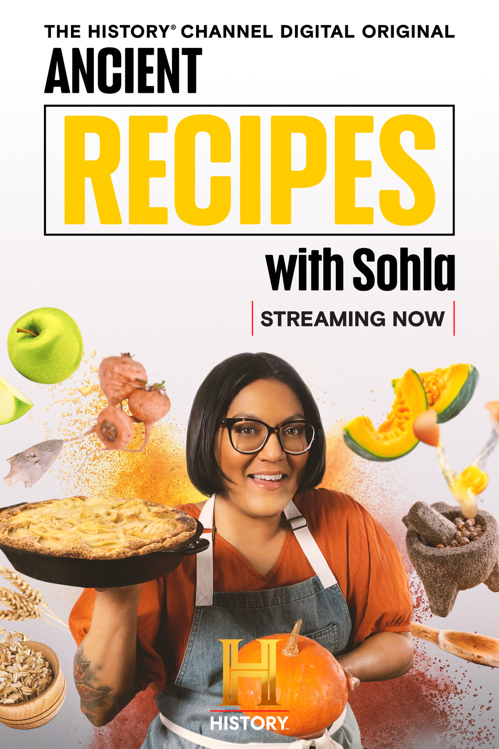 Extra Large TV Poster Image for Ancient Recipes with Sohla (#1 of 2)