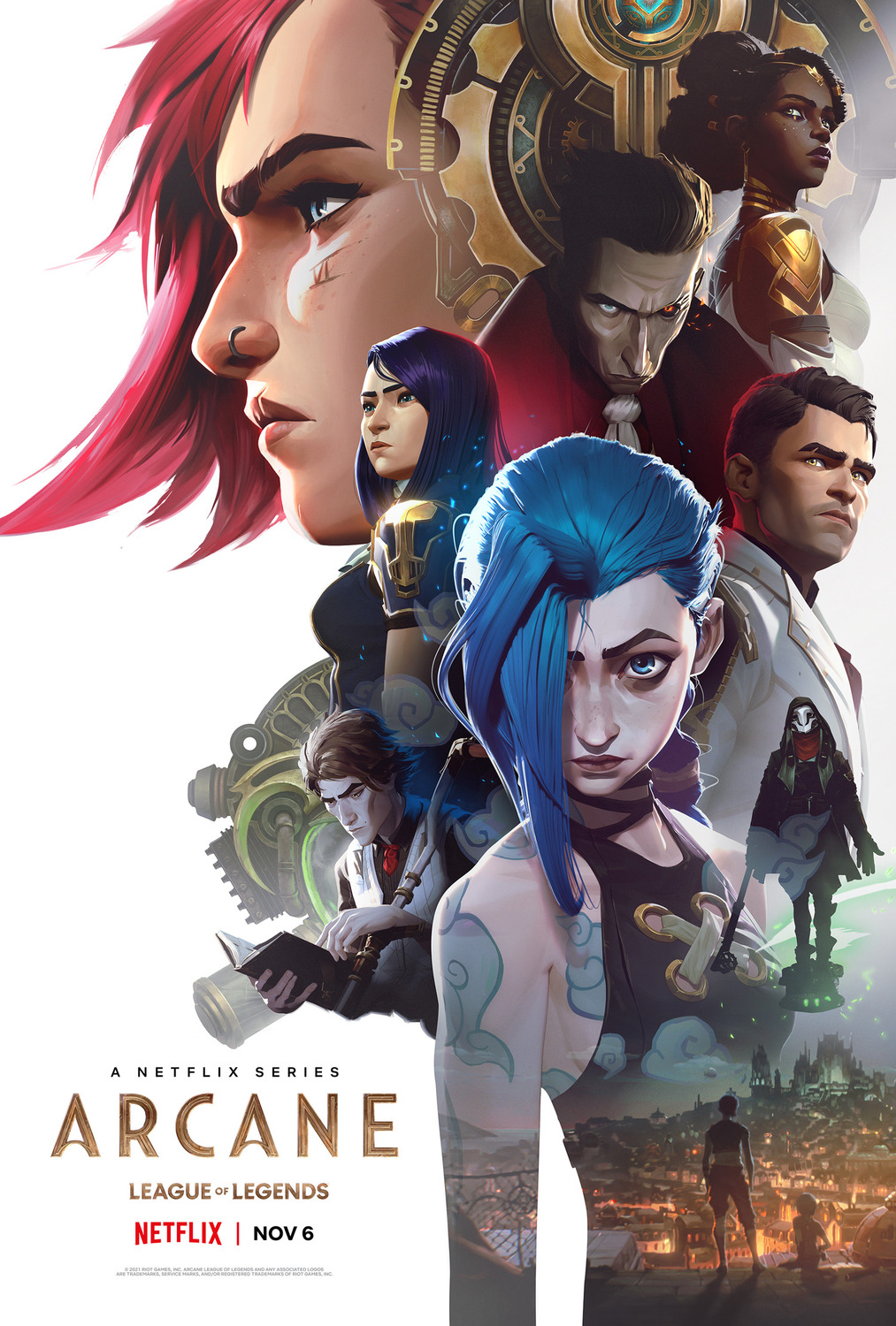 Extra Large TV Poster Image for Arcane: League of Legends (#9 of 9)