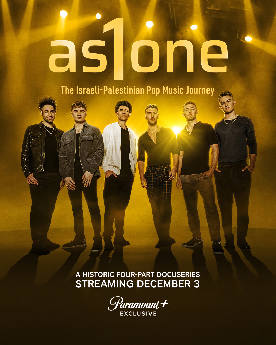 Extra Large TV Poster Image for As1one: The Israeli-Palestinian Pop Music Journey 