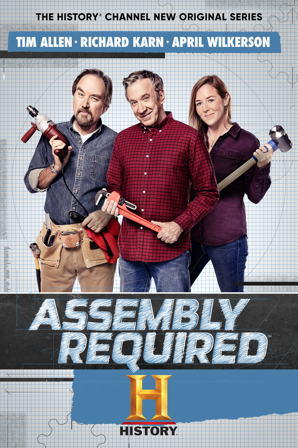 Extra Large TV Poster Image for Assembly Required 