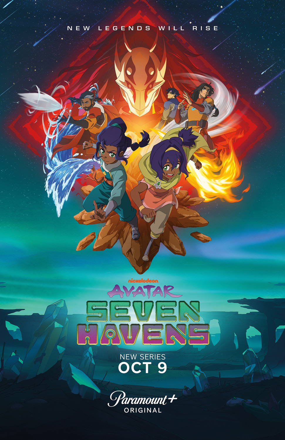 Extra Large TV Poster Image for Avatar: Seven Havens 