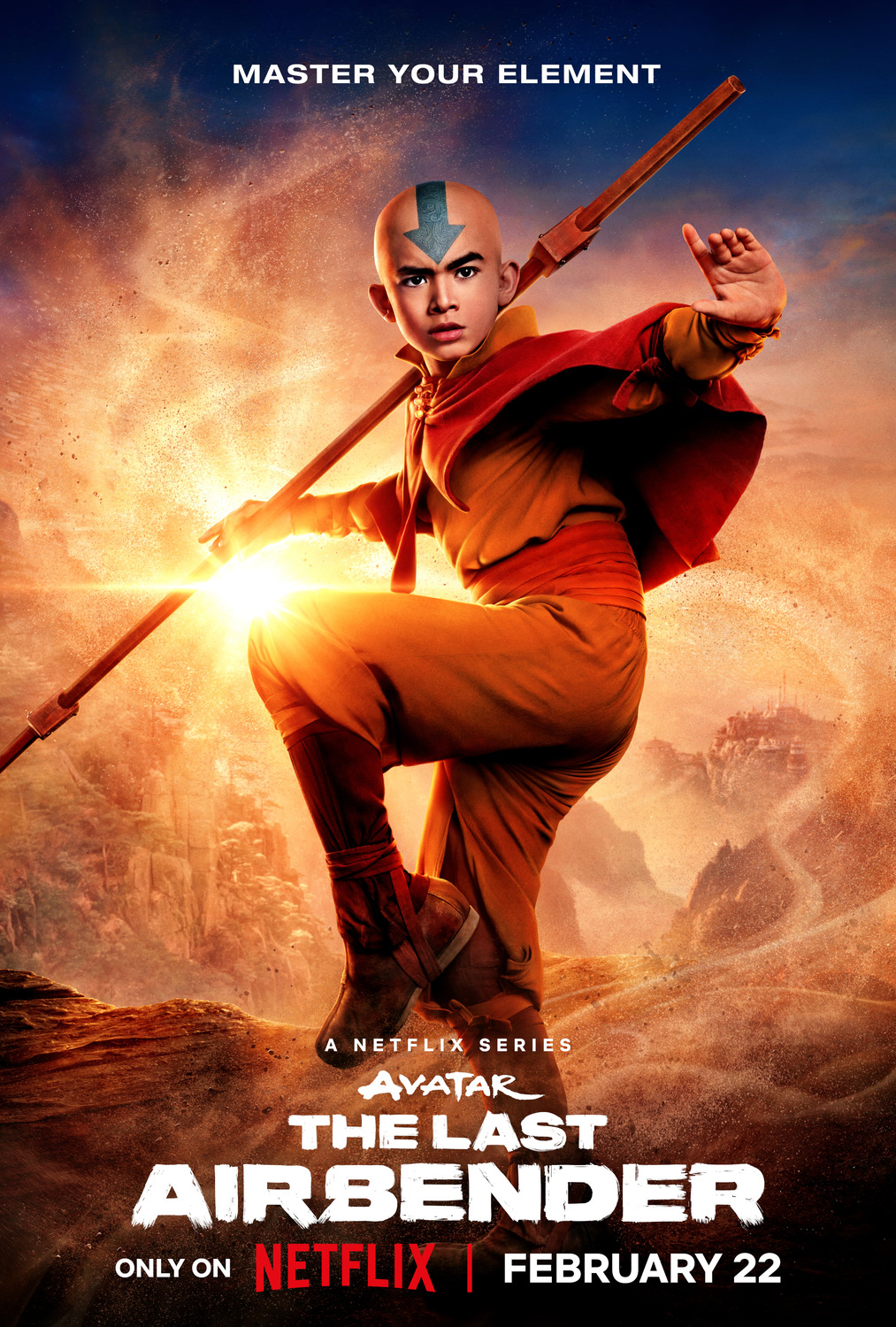 Extra Large TV Poster Image for Avatar: The Last Airbender (#7 of 24)