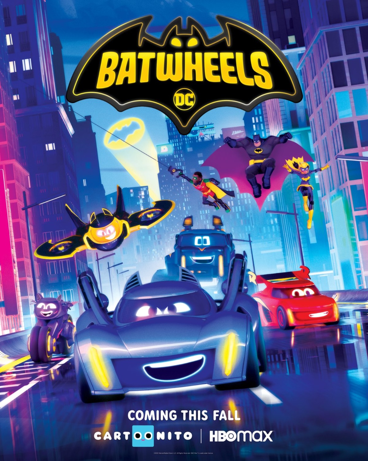 Extra Large TV Poster Image for Batwheels 
