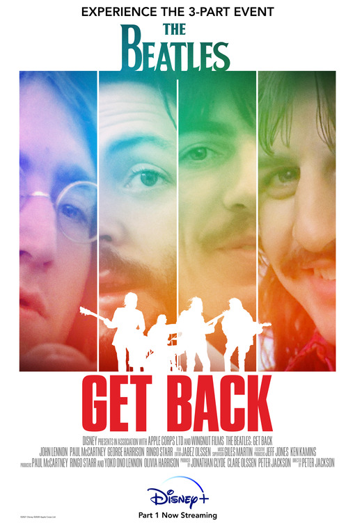 The Beatles: Get Back Movie Poster